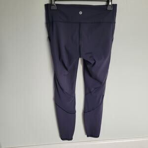 Lululemon Miles Ahead Tight 28" Leggings Women's Size 8 True Navy Blue